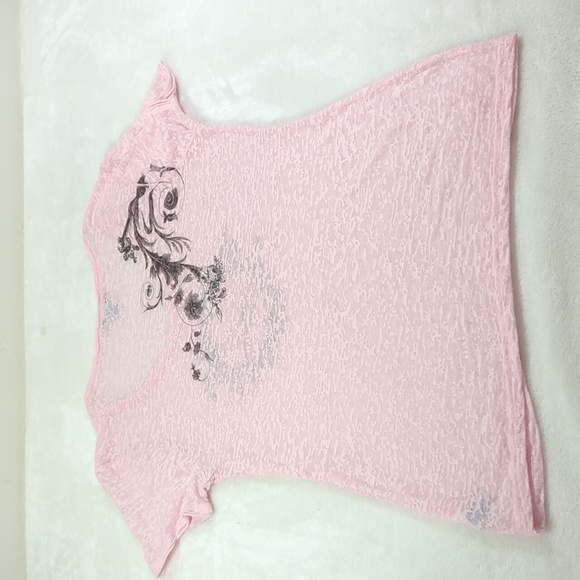 Caesars Palace M pink top EUC - Picture 3 of 5